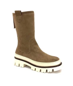 Montagne|Fourrure<Elena Bottines Fourrées 42020 Friend Daim Marron