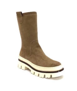 Montagne|Fourrure<Elena Bottines Fourrées 42020 Friend Daim Marron