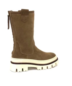 Montagne|Fourrure<Elena Bottines Fourrées 42020 Friend Daim Marron