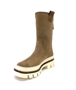 Montagne|Fourrure<Elena Bottines Fourrées 42020 Friend Daim Marron