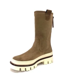 Montagne|Fourrure<Elena Bottines Fourrées 42020 Friend Daim Marron