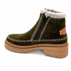 Neige|Montagne<gemilli sarl - hooper Bottines Fourrées Hooper Melen Daim Kaki