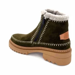 Neige|Montagne<gemilli sarl - hooper Bottines Fourrées Hooper Melen Daim Kaki