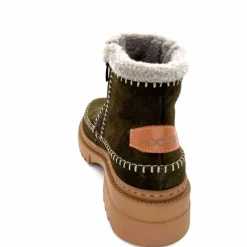 Neige|Montagne<gemilli sarl - hooper Bottines Fourrées Hooper Melen Daim Kaki