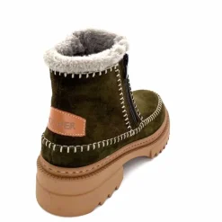 Neige|Montagne<gemilli sarl - hooper Bottines Fourrées Hooper Melen Daim Kaki