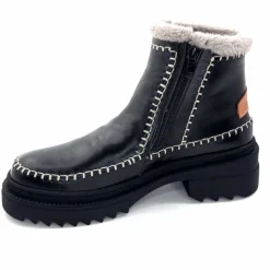 Neige|Montagne<gemilli sarl - hooper Bottines Fourrées Hooper Melen Cuir Noir