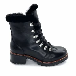 Fourrées|Bottines<gemilli sarl - hooper Bottines Fourrées Hooper Shoes Albe Cuir Noir