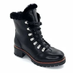 Fourrées|Bottines<gemilli sarl - hooper Bottines Fourrées Hooper Shoes Albe Cuir Noir