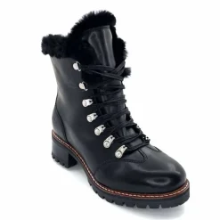 Fourrées|Bottines<gemilli sarl - hooper Bottines Fourrées Hooper Shoes Albe Cuir Noir