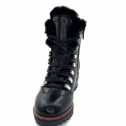 Fourrées|Bottines<gemilli sarl - hooper Bottines Fourrées Hooper Shoes Albe Cuir Noir