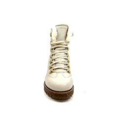 Neige|Fourrure<gemilli sarl - hooper Bottines Fourrées Hooper Shoes Albe Cuir Panna Crème