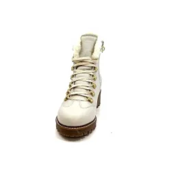 Neige|Fourrure<gemilli sarl - hooper Bottines Fourrées Hooper Shoes Albe Cuir Panna Crème