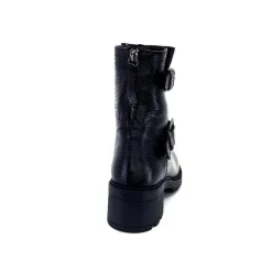 Fourrure|Fourrées<Ivoire-354 Bottines Fourrées Ivoire 109332 Cuir Noir