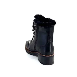 Fourrure|Fourrées<gemilli sarl - hooper Bottines Fourrées Mouton Hooper Shoes Albe Cuir Noir