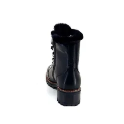 Fourrure|Fourrées<gemilli sarl - hooper Bottines Fourrées Mouton Hooper Shoes Albe Cuir Noir