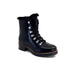 Fourrure|Fourrées<gemilli sarl - hooper Bottines Fourrées Mouton Hooper Shoes Albe Cuir Noir