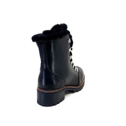 Fourrure|Fourrées<gemilli sarl - hooper Bottines Fourrées Mouton Hooper Shoes Albe Cuir Noir