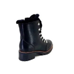 Fourrure|Fourrées<gemilli sarl - hooper Bottines Fourrées Mouton Hooper Shoes Albe Cuir Noir