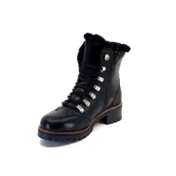 Fourrure|Fourrées<gemilli sarl - hooper Bottines Fourrées Mouton Hooper Shoes Albe Cuir Noir