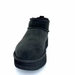 Montagne|Fourrées<sweet heritage Bottines Fourrées Patineuse Daim Noir