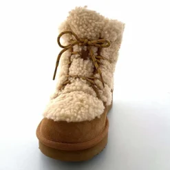 Montagne|Fourrure<sweet heritage Bottines Fourrées Praz Daim Fourrure Camel