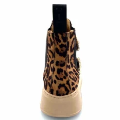 Bijoux|Bottines<GioPiu Bottines Gio+ Piada 04 E Textile Léopard Bijoux Marron