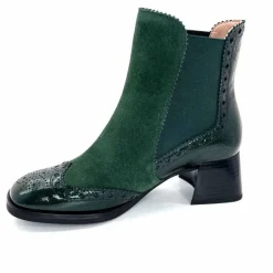 Talon|Féminin<Hispanitas Bottines Hi 243588 Milan Daim Vert