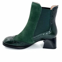 Talon|Féminin<Hispanitas Bottines Hi 243588 Milan Daim Vert