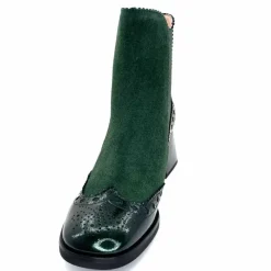 Talon|Féminin<Hispanitas Bottines Hi 243588 Milan Daim Vert