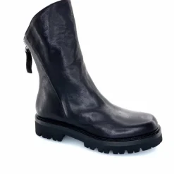 Rock|Basic<Ivoire0156 Bottines Ivoire 3270 Carrie Cuir Noir