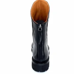 Rock|Basic<Ivoire0156 Bottines Ivoire 3270 Carrie Cuir Noir