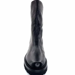 Rock|Basic<Ivoire0156 Bottines Ivoire 3270 Carrie Cuir Noir