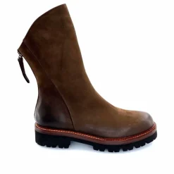 Rock|Basic<Ivoire0156 Bottines Ivoire 3270 Carrie Cuir Wash Marron