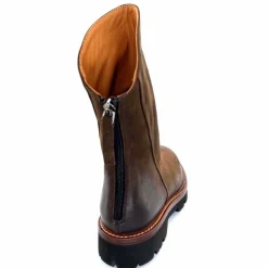 Rock|Basic<Ivoire0156 Bottines Ivoire 3270 Carrie Cuir Wash Marron