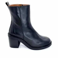 Basic|Bottines<belang Bottines Ivoire 300 Cuir Noir