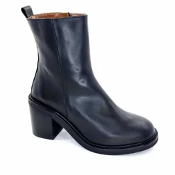 Basic|Bottines<belang Bottines Ivoire 300 Cuir Noir