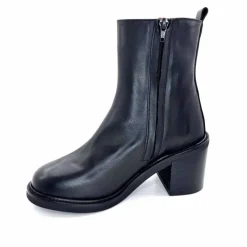 Basic|Bottines<belang Bottines Ivoire 300 Cuir Noir