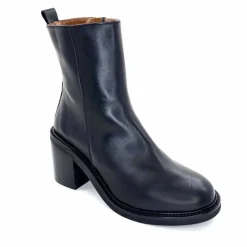 Basic|Bottines<belang Bottines Ivoire 300 Cuir Noir