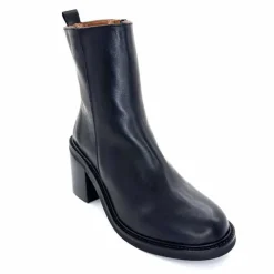 Basic|Bottines<belang Bottines Ivoire 300 Cuir Noir