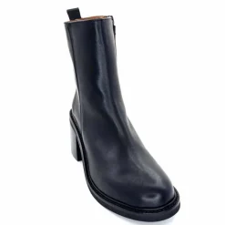 Basic|Bottines<belang Bottines Ivoire 300 Cuir Noir