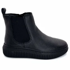 Décontracté|Basic<marchesini Bottines Ivoire 659020 Cuir Noir
