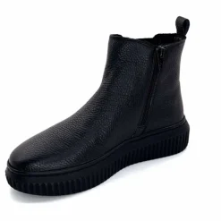 Décontracté|Basic<marchesini Bottines Ivoire 659020 Cuir Noir