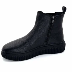 Décontracté|Basic<marchesini Bottines Ivoire 659020 Cuir Noir