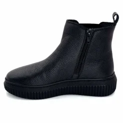Décontracté|Basic<marchesini Bottines Ivoire 659020 Cuir Noir