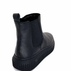 Décontracté|Basic<marchesini Bottines Ivoire 659020 Cuir Noir