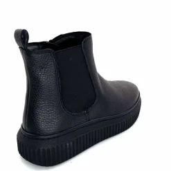 Décontracté|Basic<marchesini Bottines Ivoire 659020 Cuir Noir