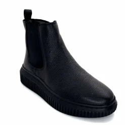 Décontracté|Basic<marchesini Bottines Ivoire 659020 Cuir Noir