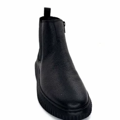 Décontracté|Basic<marchesini Bottines Ivoire 659020 Cuir Noir