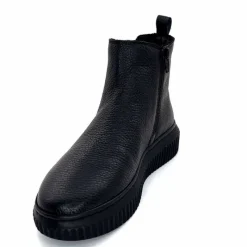 Décontracté|Basic<marchesini Bottines Ivoire 659020 Cuir Noir