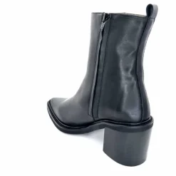 Basic|Bottines<belang Bottines Ivoire 303 Cuir Noir